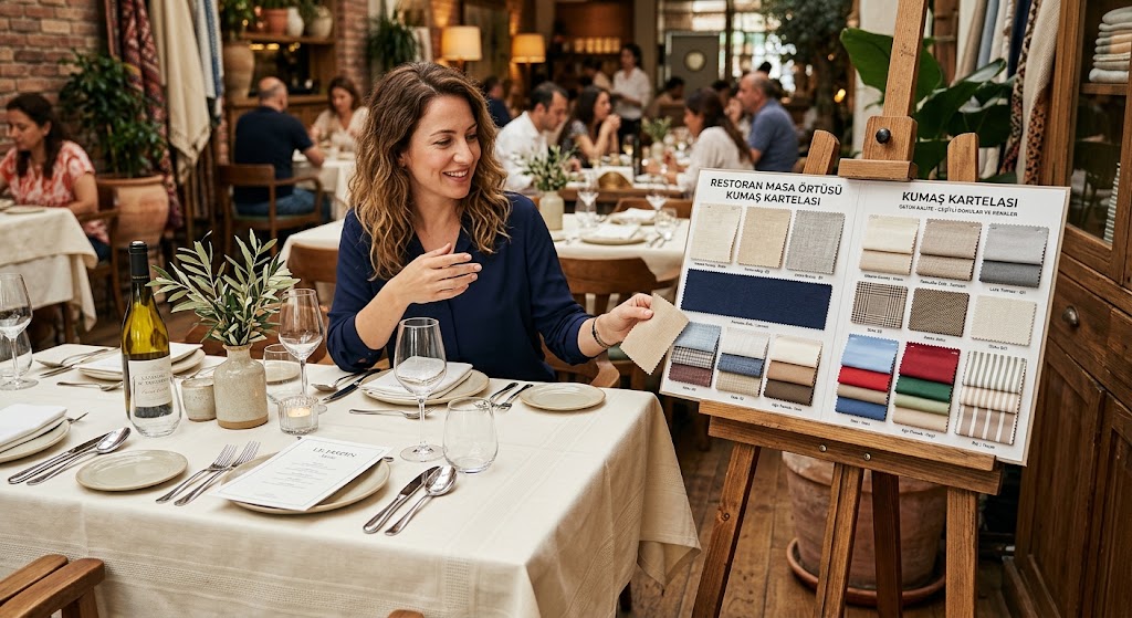 Restoran Masa Örtüsü Toptan ve Perakende İmalat ve Satışı
