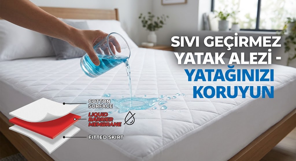 Sıvı Geçirmez Yatak Alezi Toptan Ankara Ev Tekstili